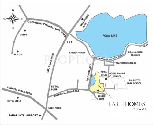 lake-homes Images for Location Plan of Supreme Lake Homes