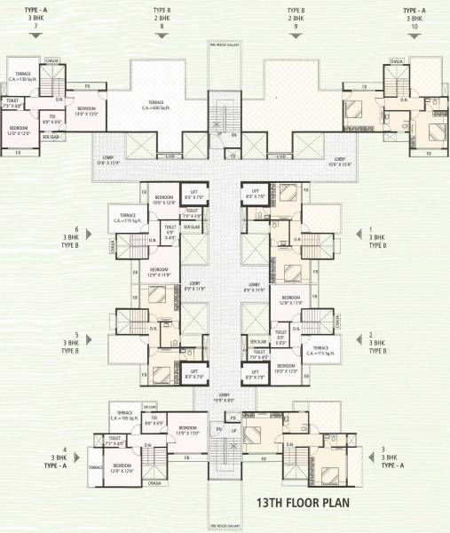 Images for Cluster Plan of  Manas Vasudha