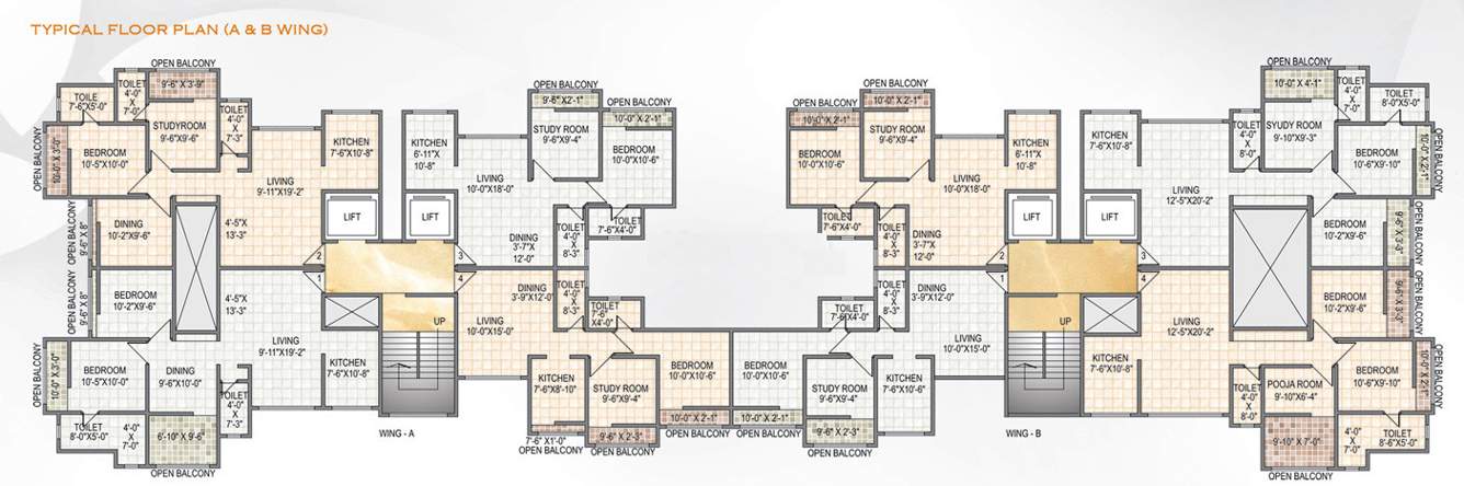 Images for Cluster Plan of Gurukrupa Vrindavan