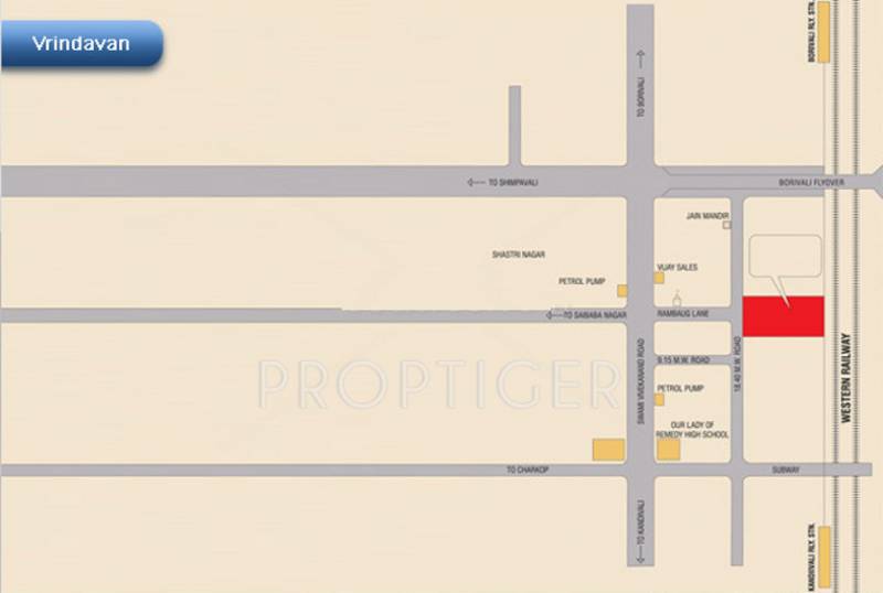 Images for Location Plan of Gurukrupa Vrindavan