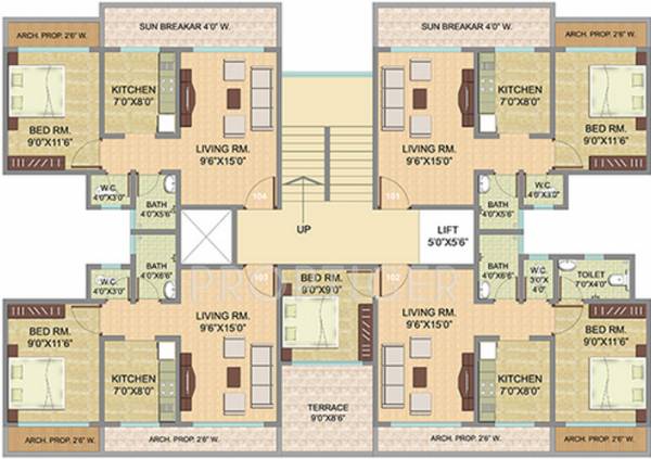 Images for Cluster Plan of Panvelkar Campus NX