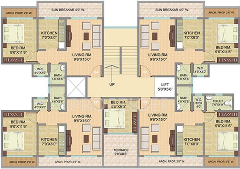 Images for Cluster Plan of Panvelkar Campus NX