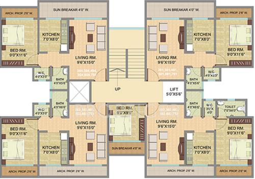Images for Cluster Plan of Panvelkar Campus NX
