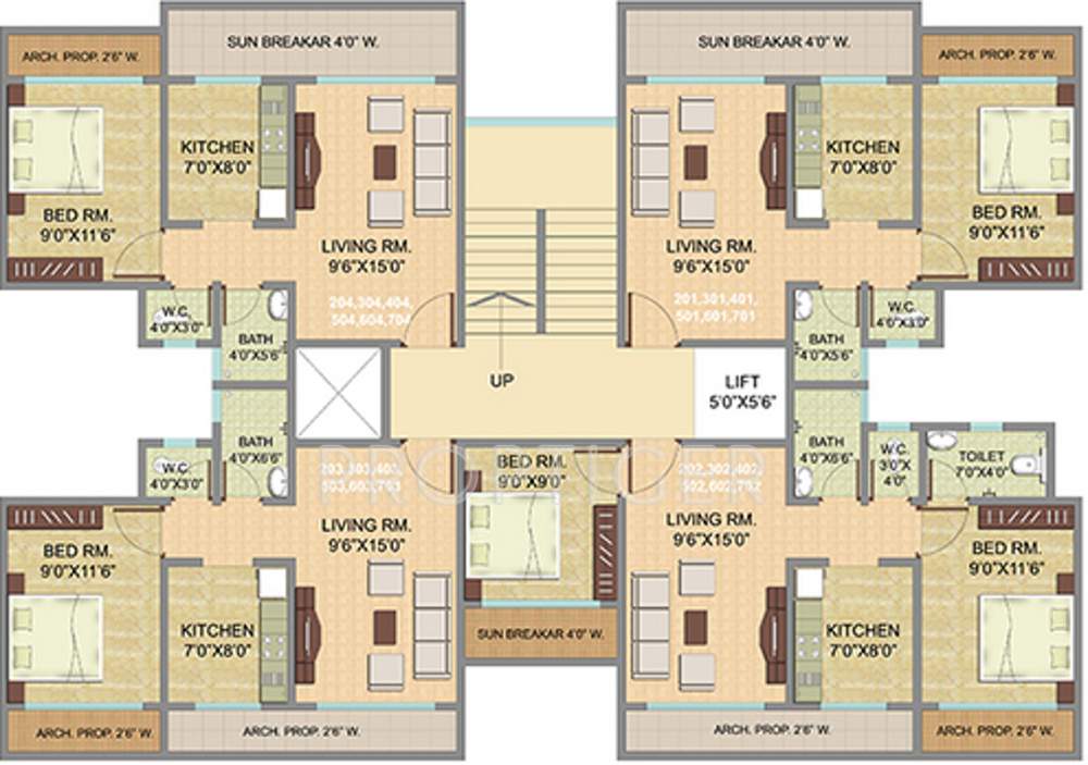 Images for Cluster Plan of Panvelkar Campus NX
