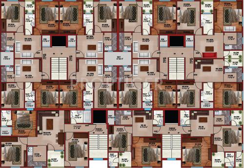 Images for Cluster Plan of Allure Aadya Tower Images for Cluster Plan of Allure Aadya Tower