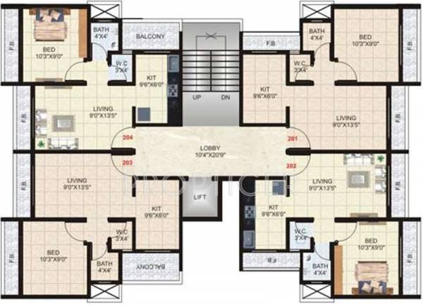 Images for Cluster Plan of Jay Ambe Developer Panchsheel