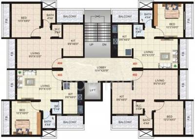 Images for Cluster Plan of Jay Ambe Developer Panchsheel