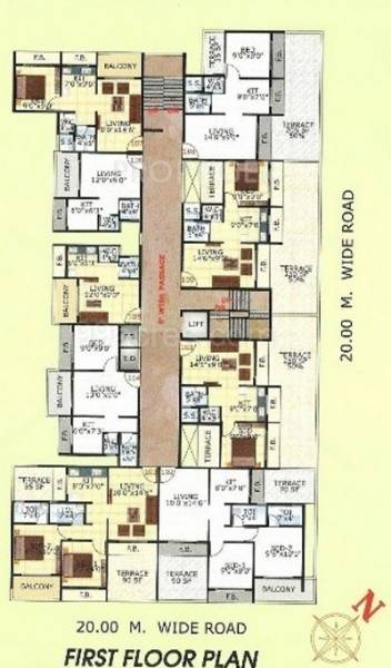 Images for Cluster Plan of Raj Sai Residency Images for Cluster Plan of Raj Sai Residency