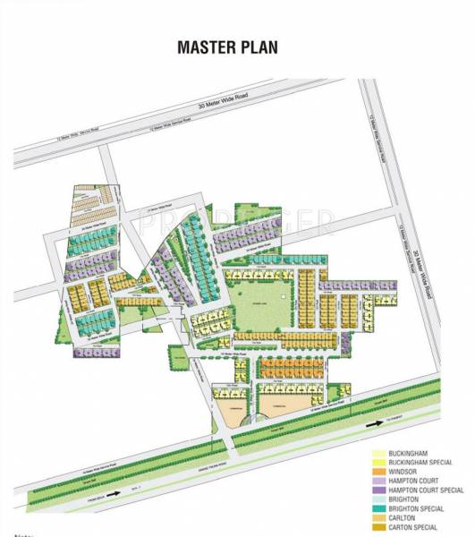Images for Master Plan of Eldeco County Villa Images for Master Plan of Eldeco County Villa