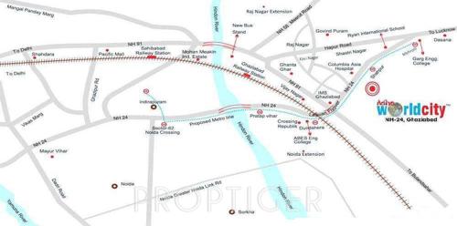  luxurious-villas Images for Location Plan of Aditya Luxurious Villas