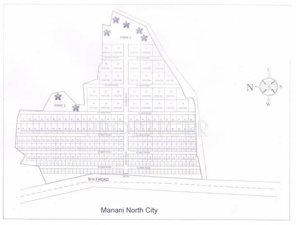 Images for Layout Plan of Manani North City