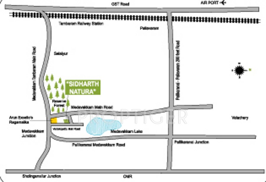 Images for Location Plan of Sidharth Foundations And Housing Natura