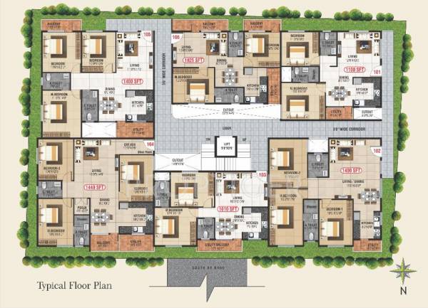 Images for Cluster Plan of Manani Prabhat Royal
