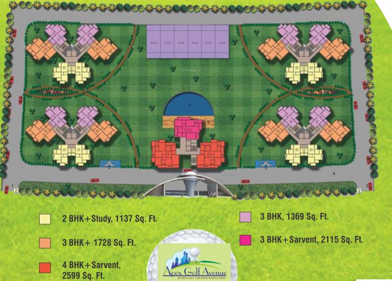 golf-avenue Images for Layout Plan of Apex Golf Avenue