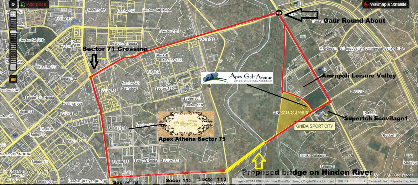 golf avenue Images for Location Plan of Apex Golf Avenue