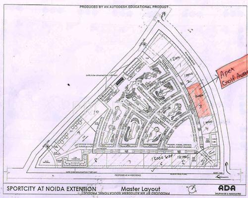 Images for Location Plan of Apex Golf Avenue golf-avenue Images for Location Plan of Apex Golf Avenue
