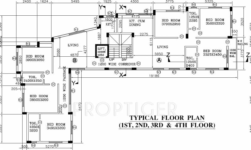 Images for Cluster Plan of Omkar Devlok Apartment
