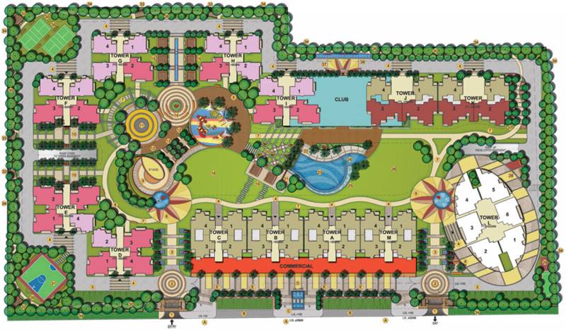  grand-avenue Images for Layout Plan of Samridhi Grand Avenue