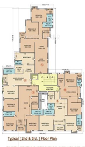  urvashi-apartment Images for Cluster Plan of Omkar Enterprises Urvashi Apartment