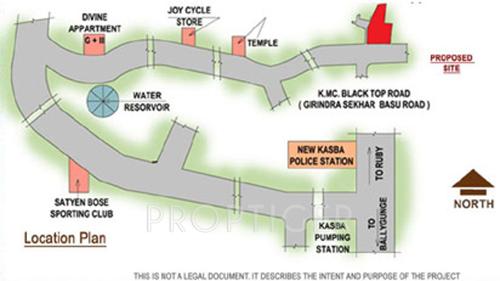  urvashi-apartment Images for Location Plan of Omkar Enterprises Urvashi Apartment