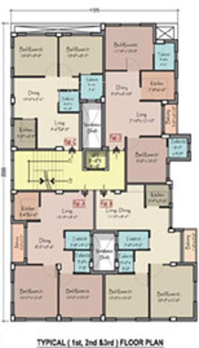 Images for Cluster Plan of Omkar Sundaram Apartment