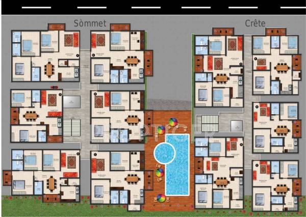 Images for Cluster Plan of Jayanth Santis santis Images for Cluster Plan of Jayanth Santis