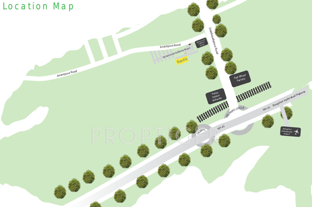 santis Images for Location Plan of Jayanth Santis