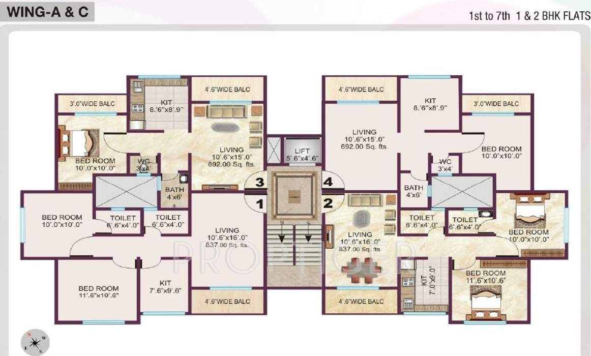 Images for Cluster Plan of Shri Tirupati Heights