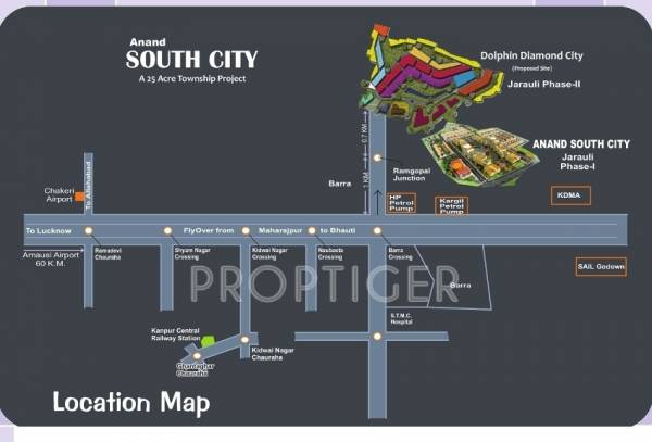 Images for Location Plan of Dolphin Anand South City