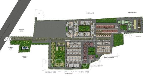  greens Images for Layout Plan of Cosmos Greens