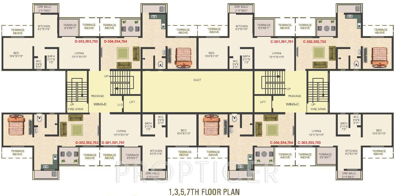 Images for Cluster Plan of Shah And Associates K K Meadows