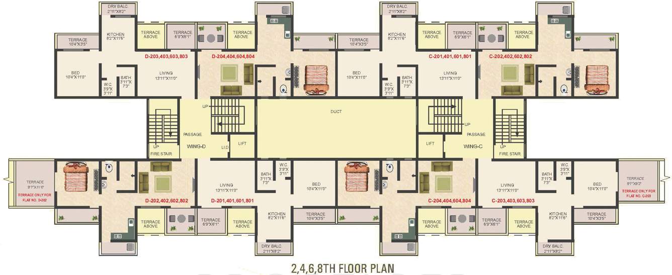 Images for Cluster Plan of Shah And Associates K K Meadows
