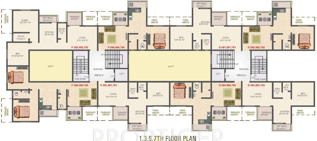 Images for Cluster Plan of Shah And Associates K K Meadows