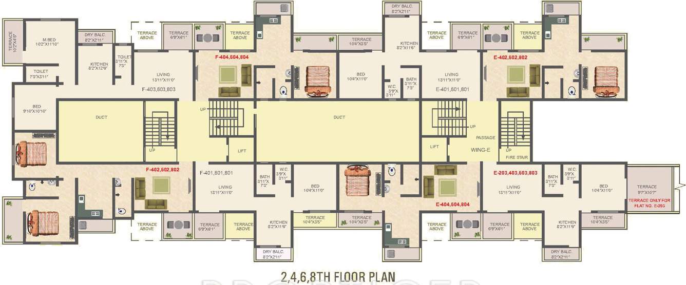 Images for Cluster Plan of Shah And Associates K K Meadows