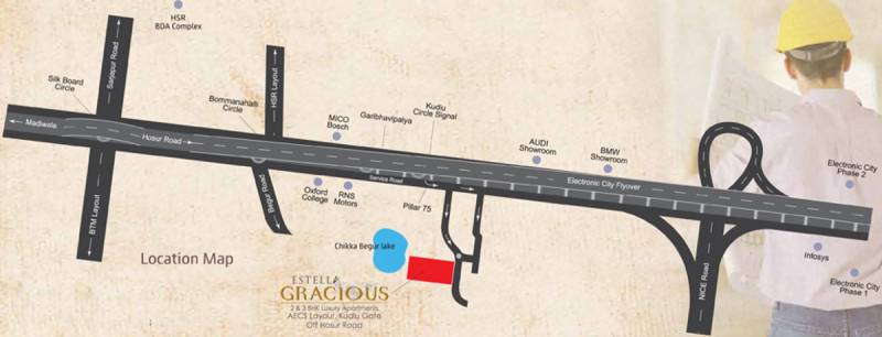  gracious Images for Location Plan of Estella Gracious