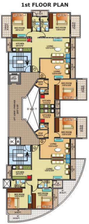 Images for Cluster Plan of Qualitas Esquina