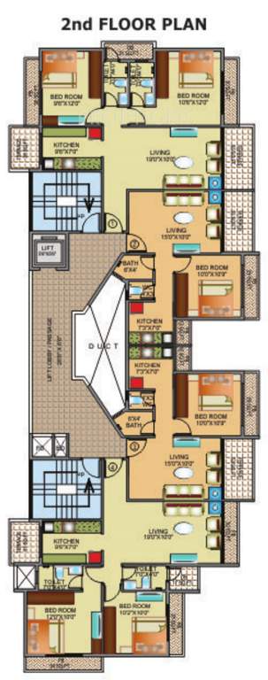 Images for Cluster Plan of Qualitas Esquina