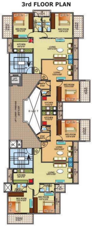 Images for Cluster Plan of Qualitas Esquina