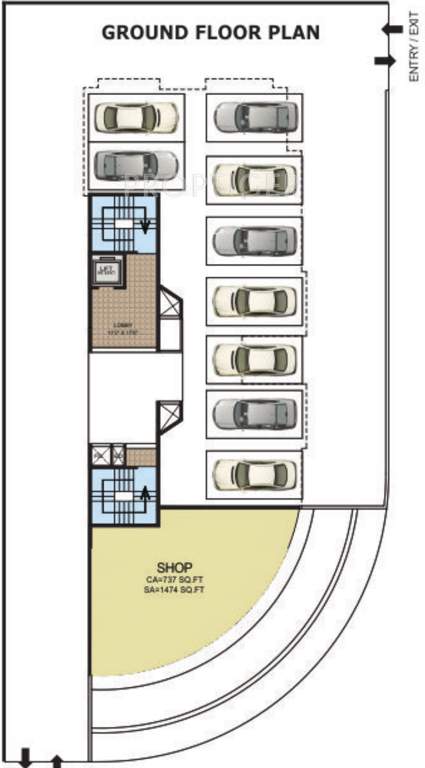 Images for Cluster Plan of Qualitas Esquina