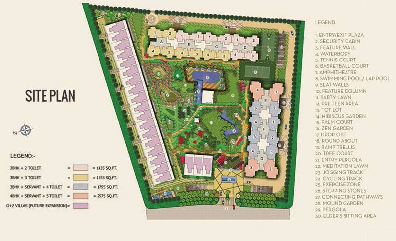 Images for Site Plan of Ajnara The Belvedere