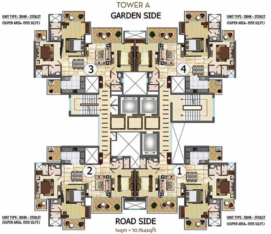 Images for Cluster Plan of Ajnara The Belvedere