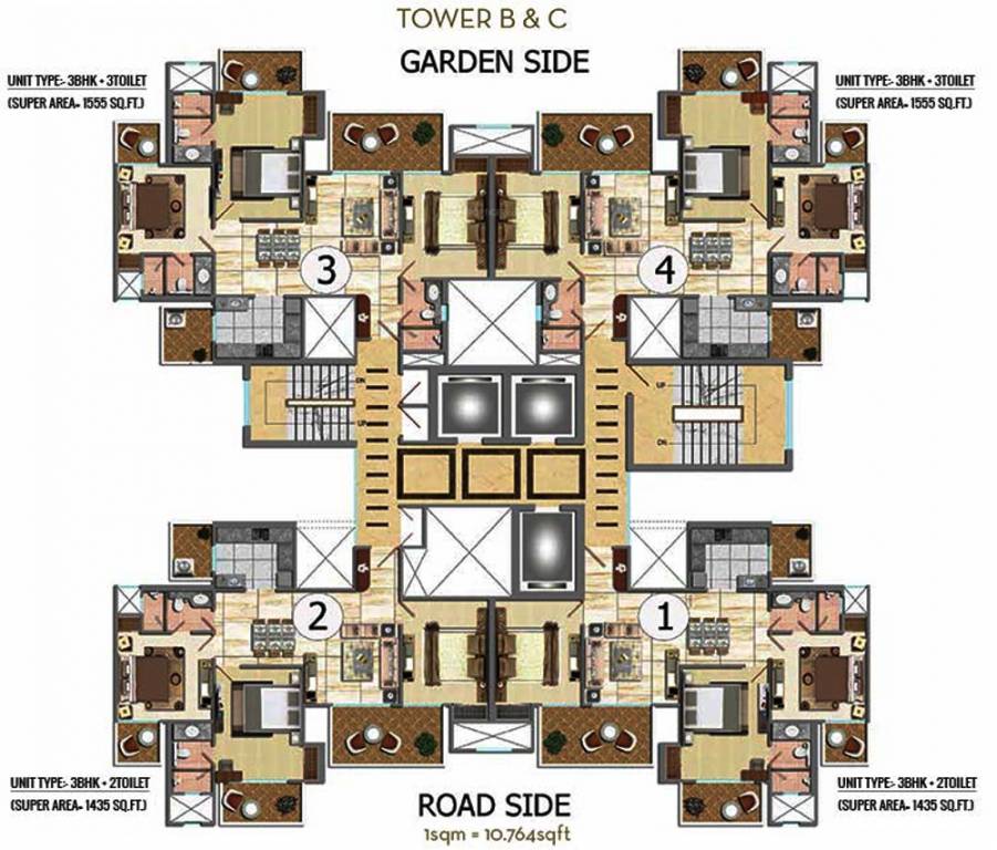 Images for Cluster Plan of Ajnara The Belvedere