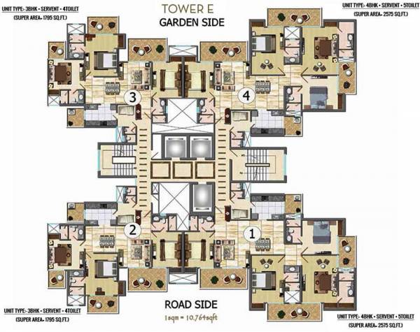 Images for Cluster Plan of Ajnara The Belvedere