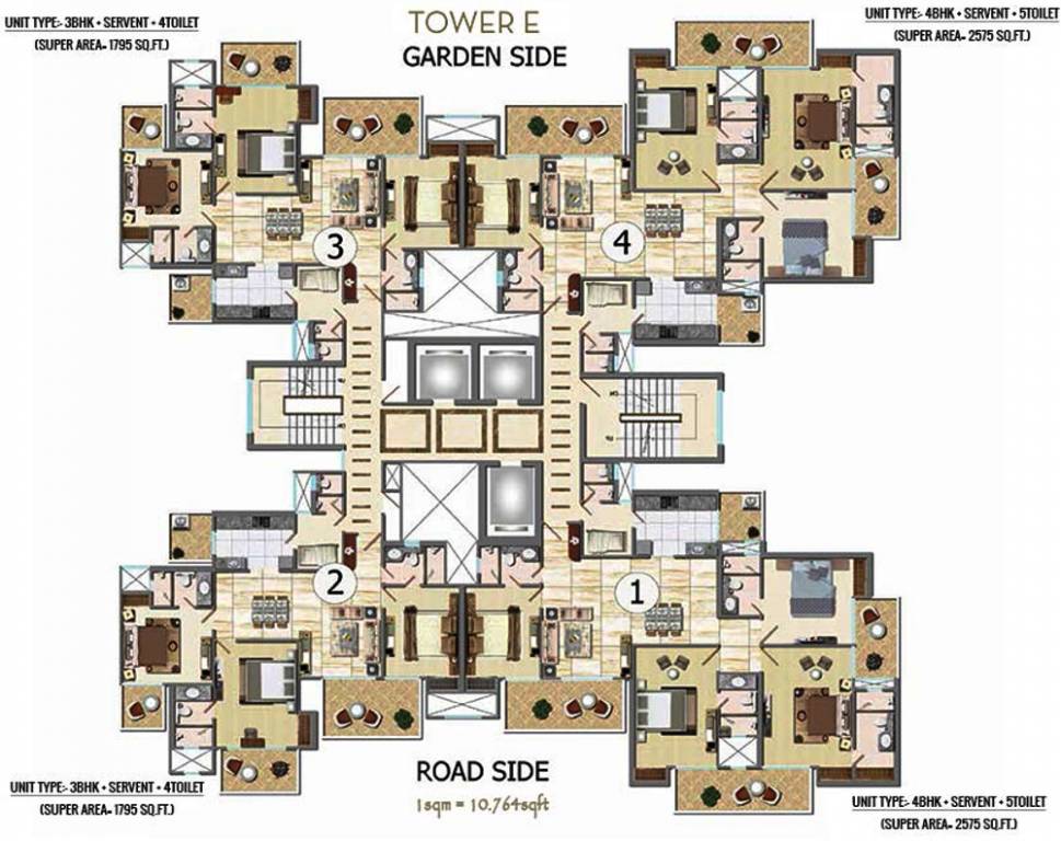 Images for Cluster Plan of Ajnara The Belvedere