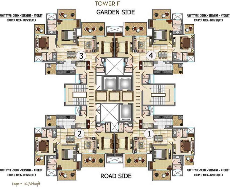 Images for Cluster Plan of Ajnara The Belvedere