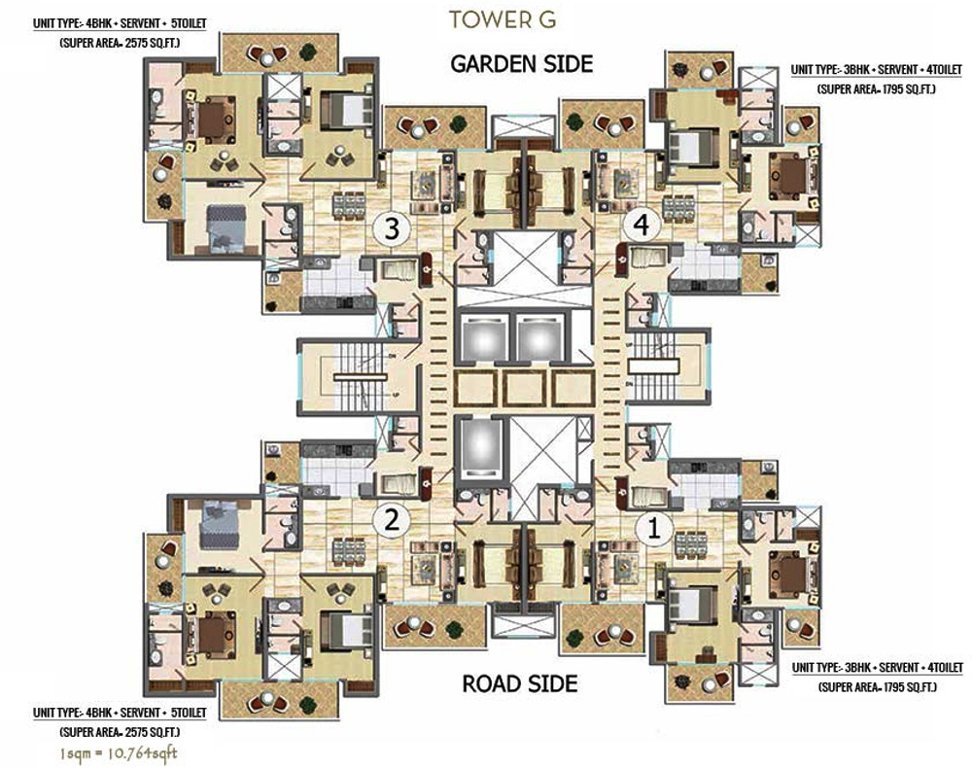 Images for Cluster Plan of Ajnara The Belvedere