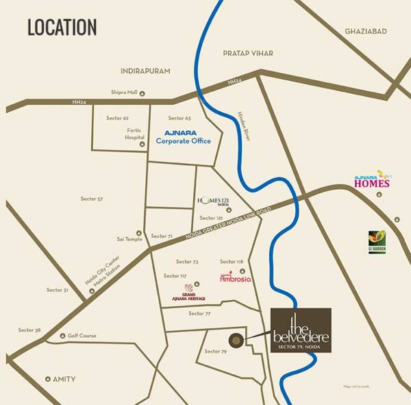 Images for Location Plan of Ajnara The Belvedere