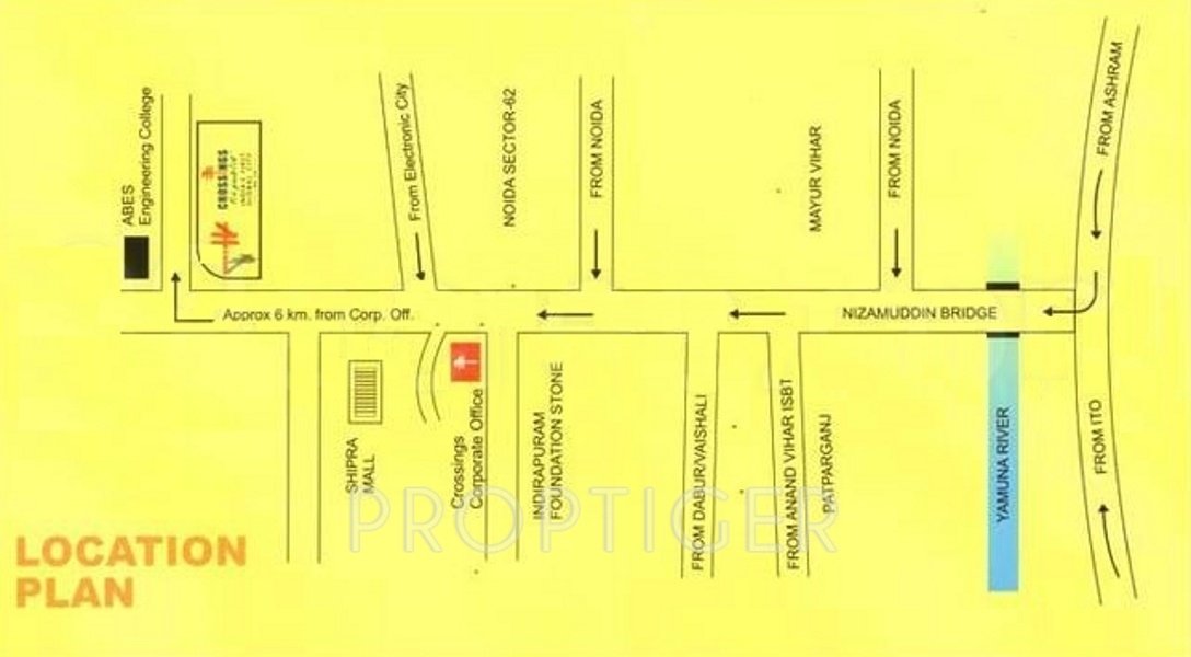 Images for Location Plan of Crossings Infra