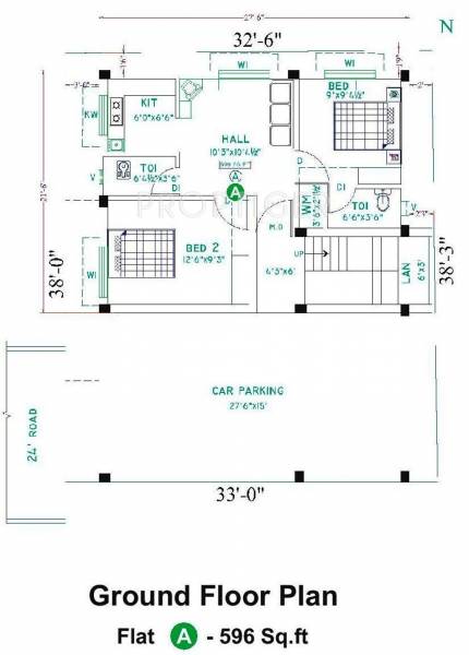 bethel-constructions alpha Alpha Cluster Plan for ground Floor