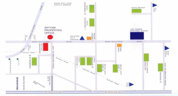 Images for Location Plan of Satyam Defence Colony Phase 2 Images for Location Plan of Satyam Defence Colony Phase 2
